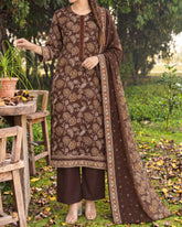 Zarineh Everyday Khaddar Printed Suit - 3 Pc