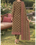Zarineh Everyday Khaddar Printed Suit - 3 Pc