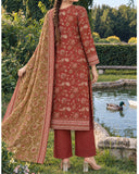 Zarineh Everyday Khaddar Printed Suit - 3 Pc