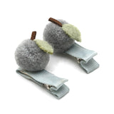 Girls Hair Pins 2 Pcs - Green, Girls Hair Accessories, Chase Value, Chase Value