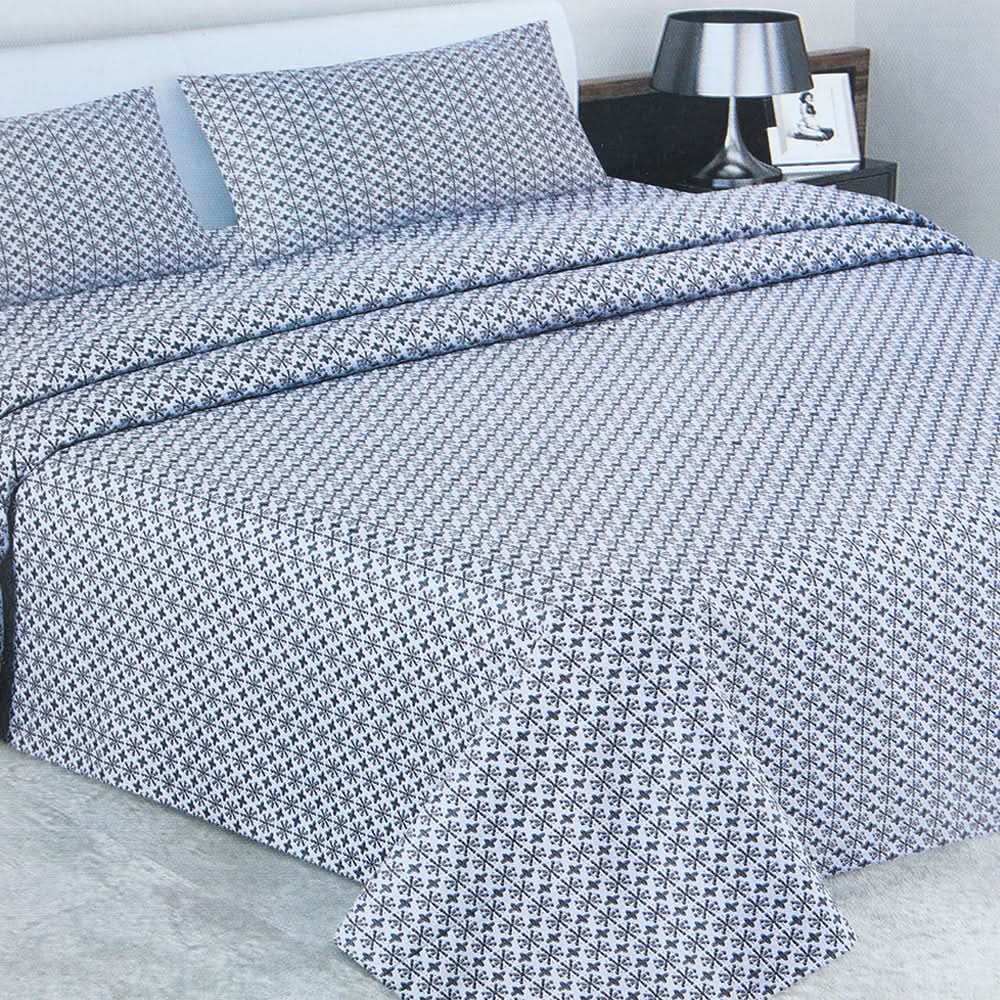 Double Bedsheet 3Pcs - Multi Color, Double Size Bed Sheet, Chase Value, Chase Value