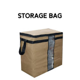 Non Woven Multipurpose Storage Bag (20-25Kg) - Skin, Wardrobe Organizer, Chase Value, Chase Value