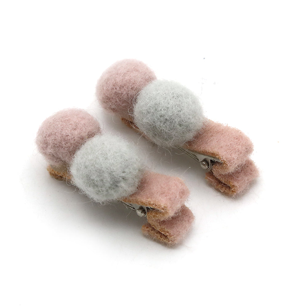 Girls Hair Pins 2 Pcs - Cyan, Girls Hair Accessories, Chase Value, Chase Value