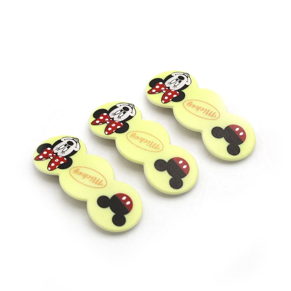 Mini Tic Tac Hair pin - Yellow, Girls Hair Accessories, Chase Value, Chase Value