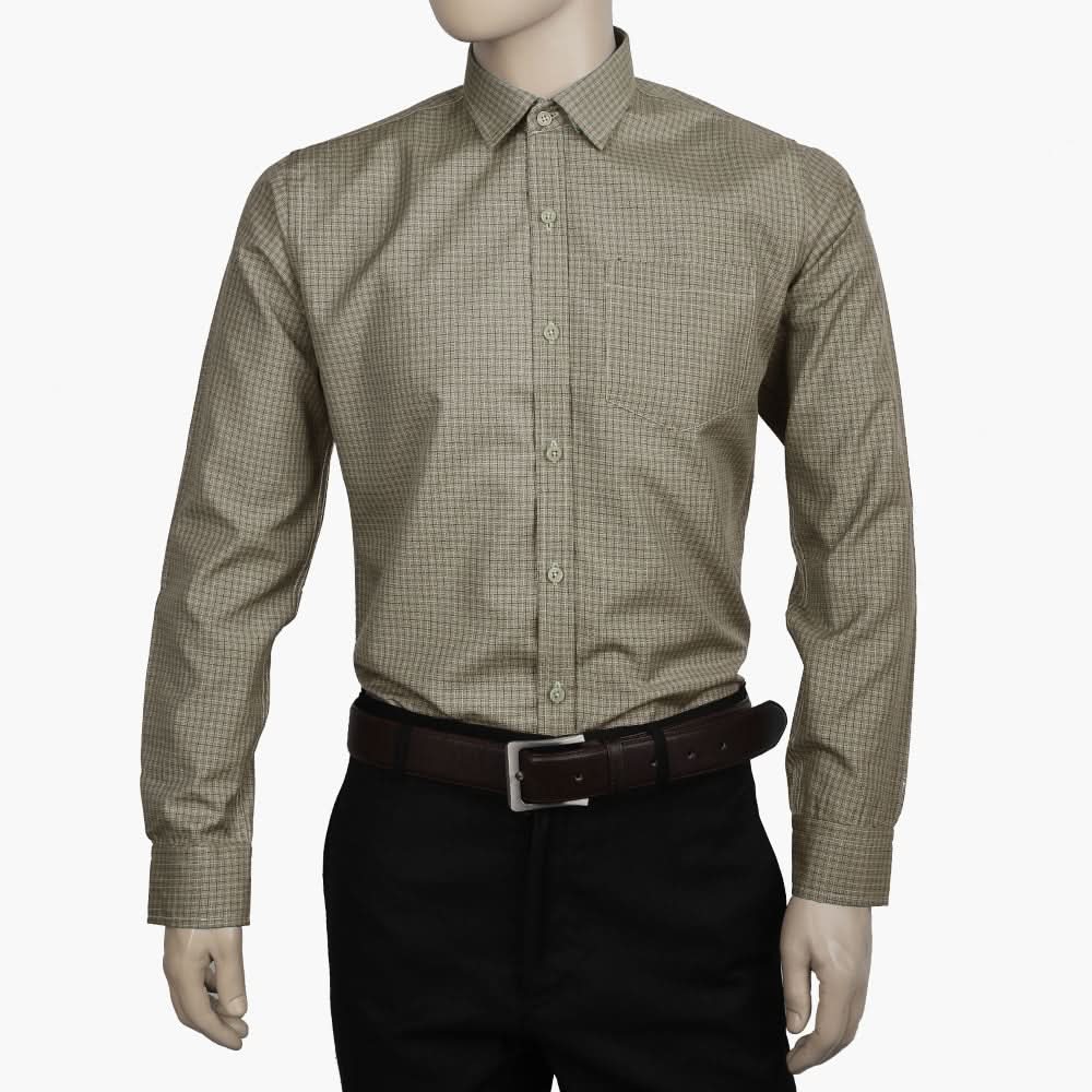 Men's Formal Shirt - Green, Men's Shirts, Chase Value, Chase Value