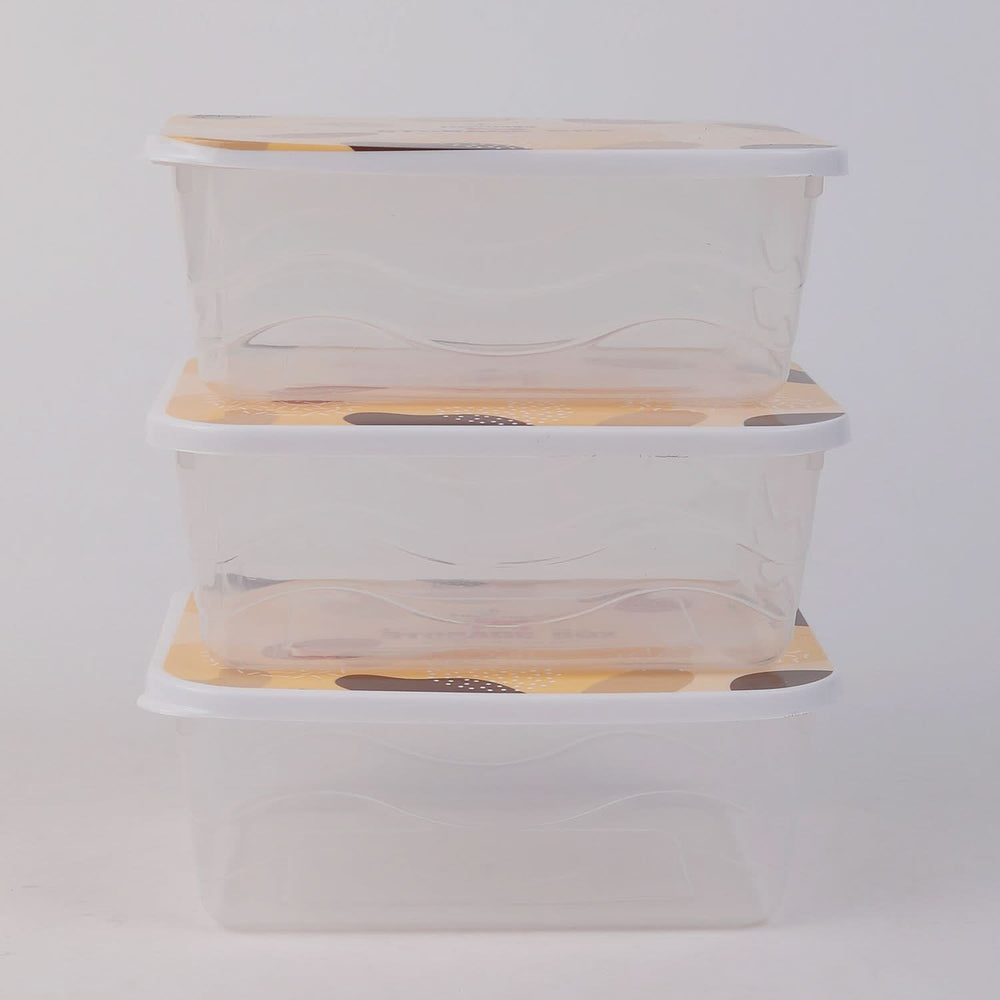 Storage Box 3 Pcs Set - White, Storage Boxes, Chase Value, Chase Value