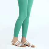 Women's Plain Tights - Green, Women Pants & Tights, Chase Value, Chase Value