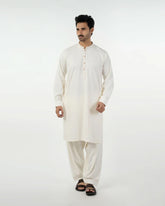 Eminent Men's Kurta Shalwar Suit - Off White, Men's Shalwar Kameez, Eminent, Chase Value
