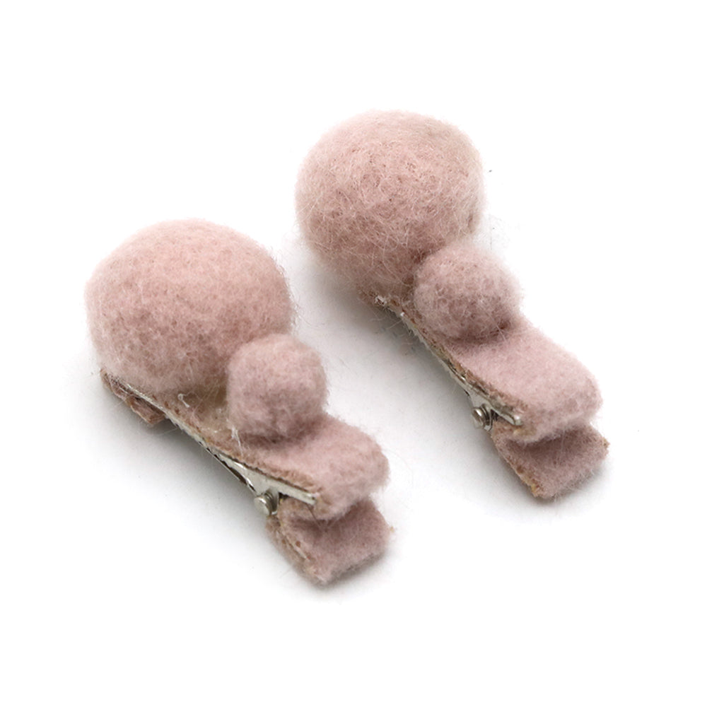 Girls Hair Pins 2 Pcs - Tea Pink, Girls Hair Accessories, Chase Value, Chase Value