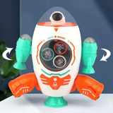 Rotating Space Rocket Educational Toys for kids, Musical Toys, Chase Value, Chase Value