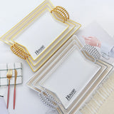 Fancy Tray Set 3 Pcs - Golden, Tray, Chase Value, Chase Value
