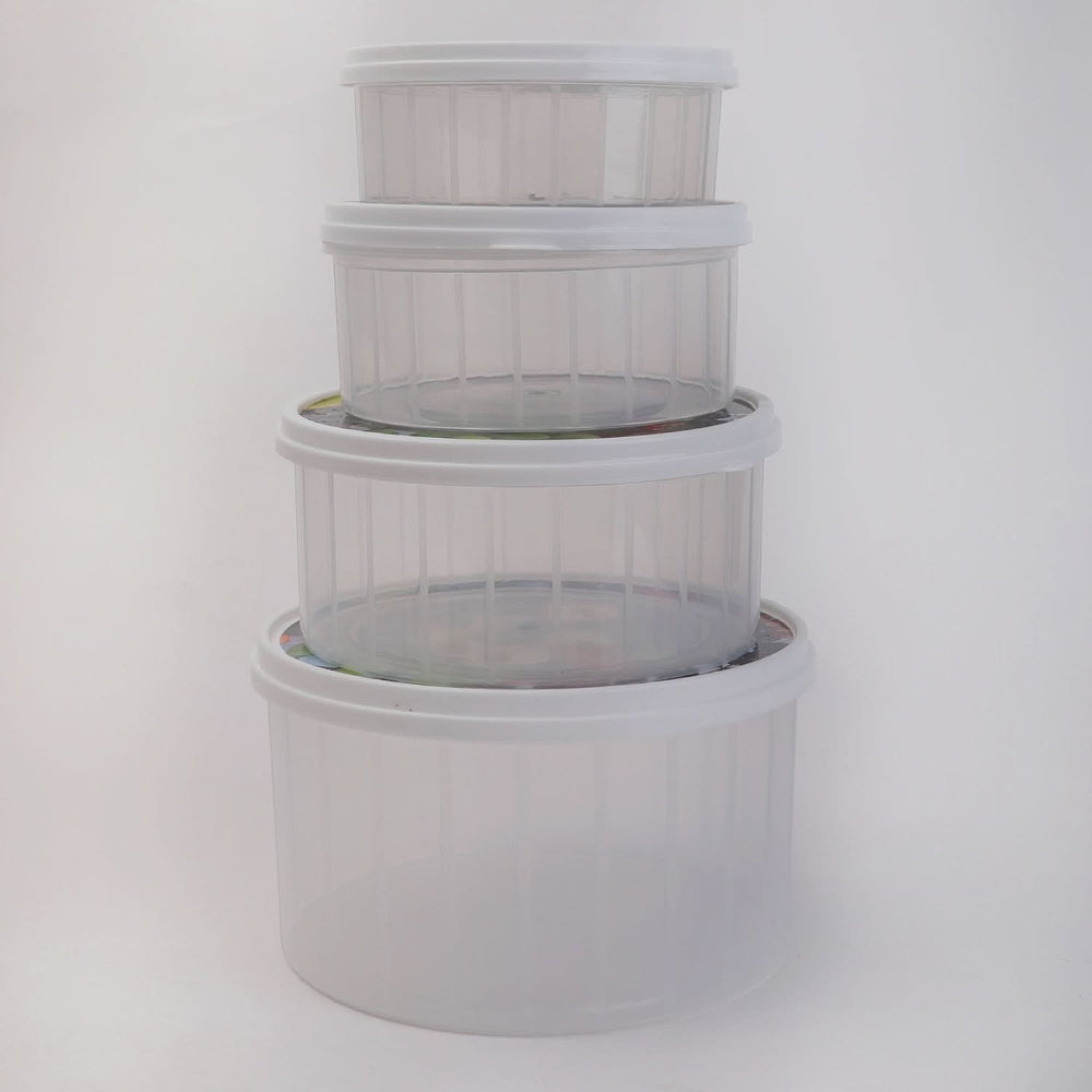 Sweety Box Set 4 in 1 - White, Storage Boxes, Chase Value, Chase Value