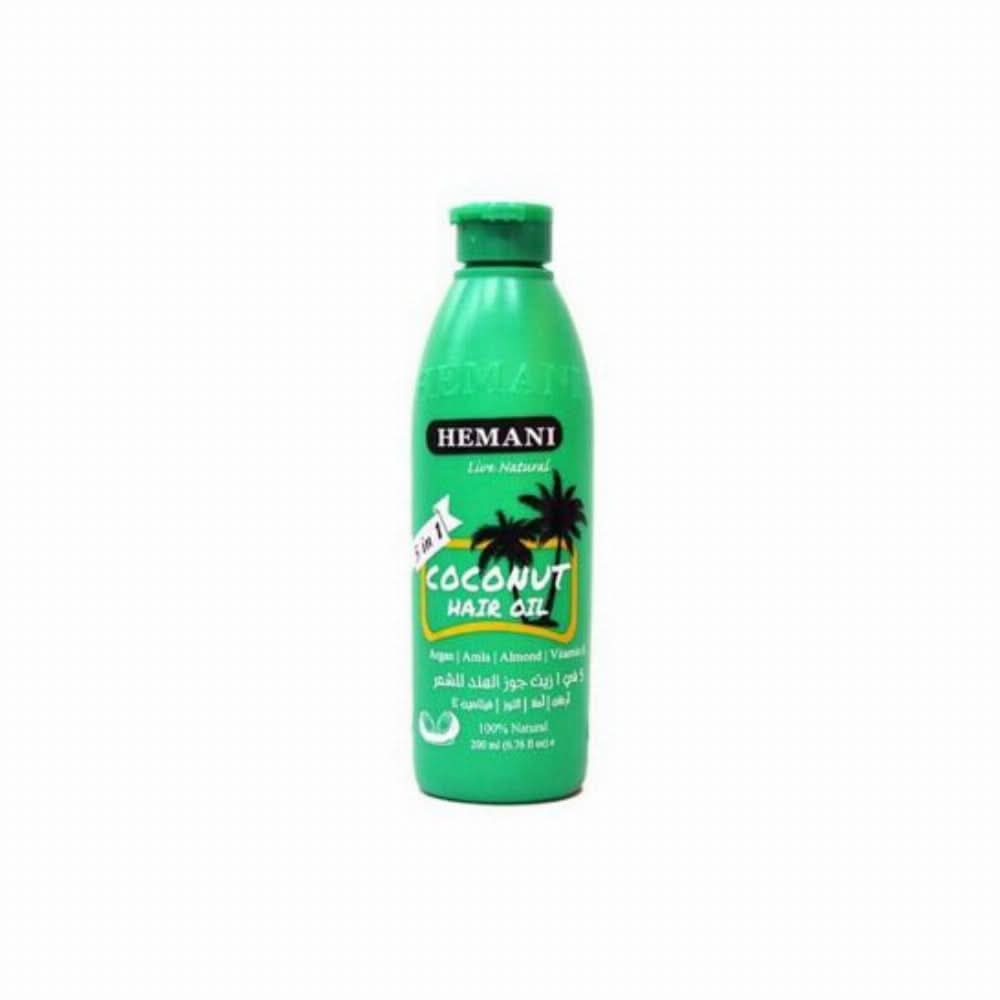 Hemani Hair Oil 200ml - Pure Green, Hair Oils, WB By Hemani, Chase Value