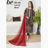 Bin Hameed Hoorain Luxury Chiffon Embroidered 3pcs Suit - 1, Women, 3Pcs Shalwar Suit, Tawakkal Fabrics, Chase Value