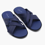 Men's Slipper - Blue, Men's Slippers, Chase Value, Chase Value