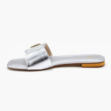 Women's Slipper - Silver, Women Slippers, Chase Value, Chase Value