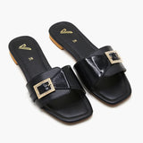 Women's Slipper - Black, Women Slippers, Chase Value, Chase Value
