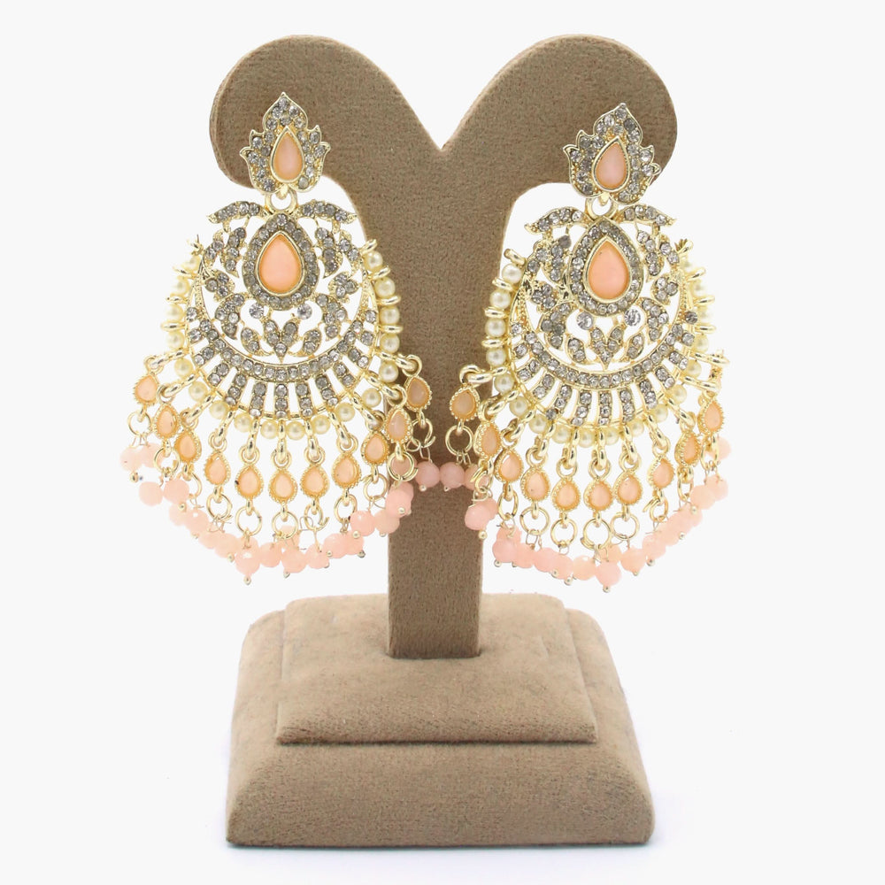 Women's Fancy Earing - Light Pink, Women Earrings & Tops, Chase Value, Chase Value