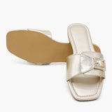 Women's Slipper - Golden, Women Slippers, Chase Value, Chase Value