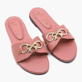 Girls Slipper - Peach, Girls Slippers, Chase Value, Chase Value