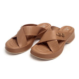 Eminent Women's Softy Slipper - Khaki, Women Slippers, Eminent, Chase Value