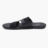 Men's Casual Slipper - Black, Men's Slippers, Chase Value, Chase Value