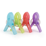 Cloth Clip Plastic 4Pc Large, Outdoor Accessories, Chase Value, Chase Value