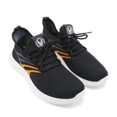 Lightweight Lace-up Slip-on Jogger XT-5512 - Black, Men's Sports Shoes, Chase Value, Chase Value