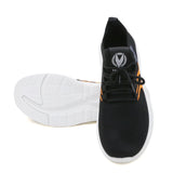 Lightweight Lace-up Slip-on Jogger XT-5512 - Black, Men's Sports Shoes, Chase Value, Chase Value