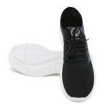 Lightweight Lace-up Slip-on Jogger XT-5513 - Black, Men's Sports Shoes, Chase Value, Chase Value