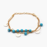 Women's Ankilet - Sea Blue, Women Foot Jewellery, Chase Value, Chase Value