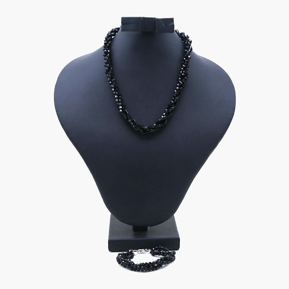 Girls Mala - Black, Girls Jewellery Sets, Chase Value, Chase Value
