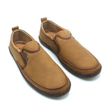 Clarks Men’s Mustard Casual Loafers – Slip-On Style – Breathable Upper, Men's Casual Shoes, Clarks, Chase Value