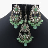 Girls Bunda Tika - Green, Girls Earrings & Tops, Chase Value, Chase Value