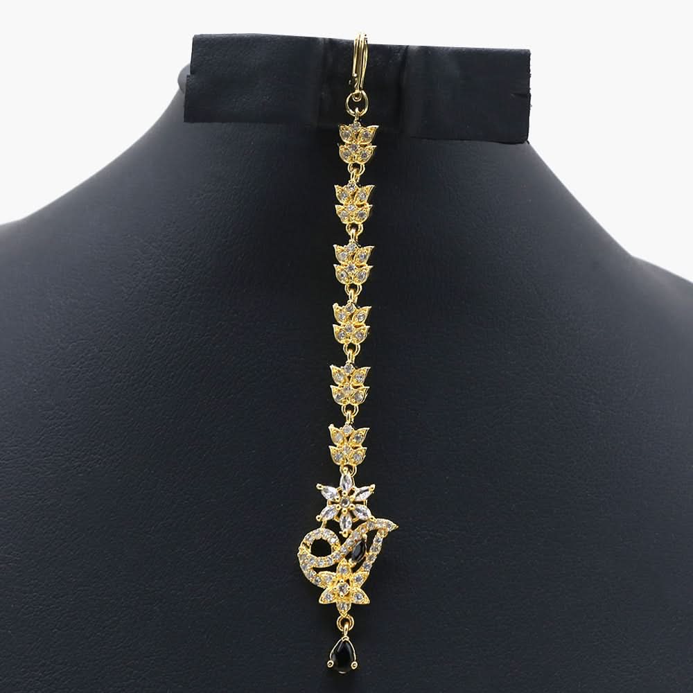 Ad Tikka - Golden, Women Hair & Head Jewellery, Chase Value, Chase Value