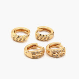 D Baali Pack of 2 - Golden, Girls Earrings & Tops, Chase Value, Chase Value