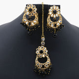 Girls Bunda Tika - Black, Girls Earrings & Tops, Chase Value, Chase Value