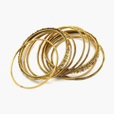 Women's Bangles - Golden, Women Bangles & Bracelets, Chase Value, Chase Value