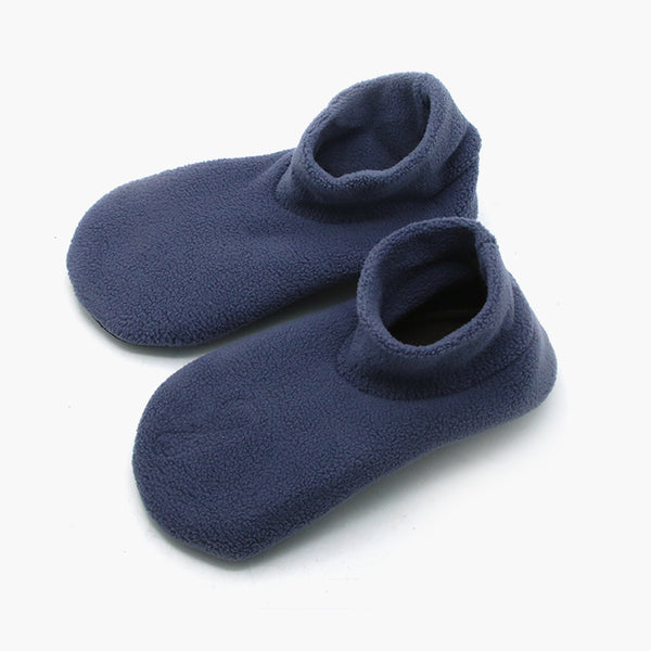 Kids Velvet Sock - Navy Blue