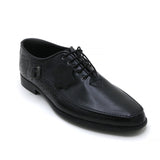 Eminent Croc Texture Formal Lace Up Shoes - Black, Men's Formal Shoes, Eminent, Chase Value