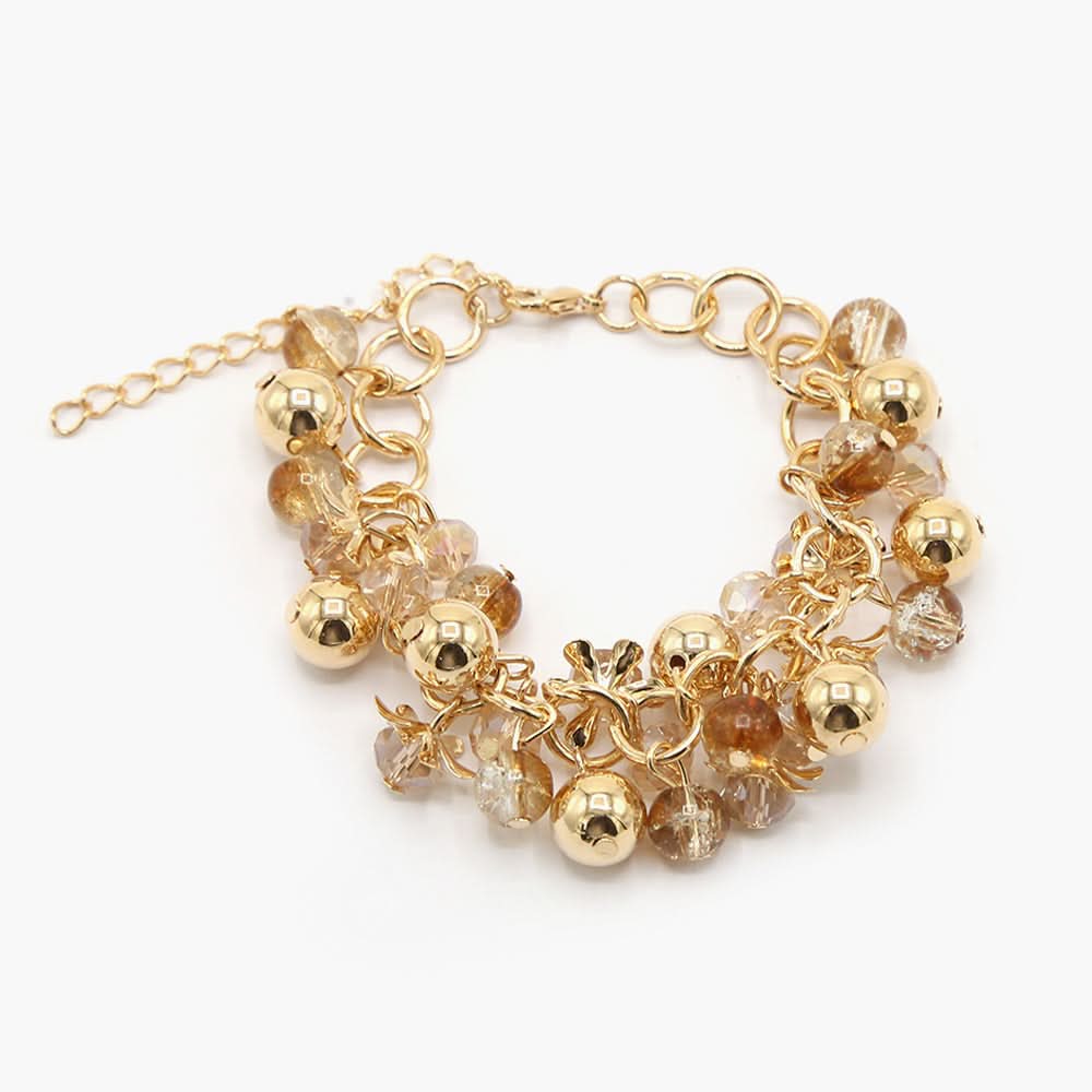 Women's Metal Bracelet - Golden, Women Bangles & Bracelets, Chase Value, Chase Value