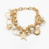 Women's Metal Bracelet - White, Women Bangles & Bracelets, Chase Value, Chase Value