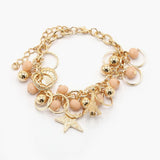 Women's Metal Bracelet - Pink, Women Bangles & Bracelets, Chase Value, Chase Value
