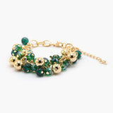 Women's Metal Bracelet - Green, Women Bangles & Bracelets, Chase Value, Chase Value