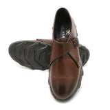 Eminent Casual Leather Shoes With Buckle - Mustard, Men's Casual Shoes, Eminent, Chase Value