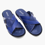 Men's Slipper - Blue, Men's Slippers, Chase Value, Chase Value
