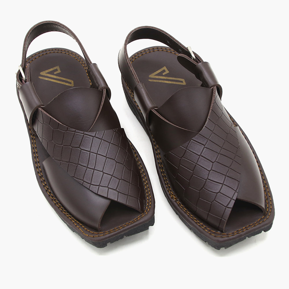Boys Peshawari Sandal - Brown, Boys Sandals, Chase Value, Chase Value