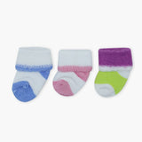 Kids Terry Socks - Multi, Girls Socks, Chase Value, Chase Value