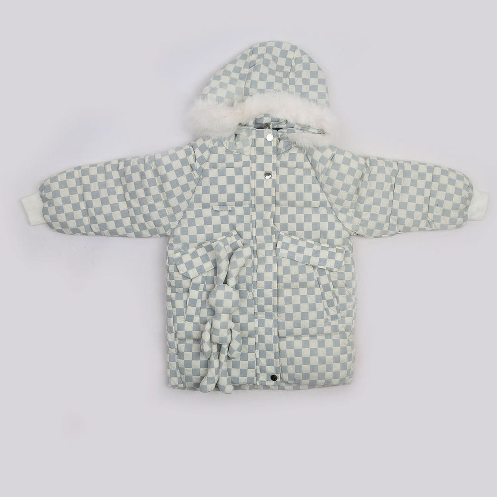 Girls Jacket - White, Girls Jackets, Chase Value, Chase Value