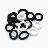Girls Pony Box - White & Black, Girls Hair Accessories, Chase Value, Chase Value
